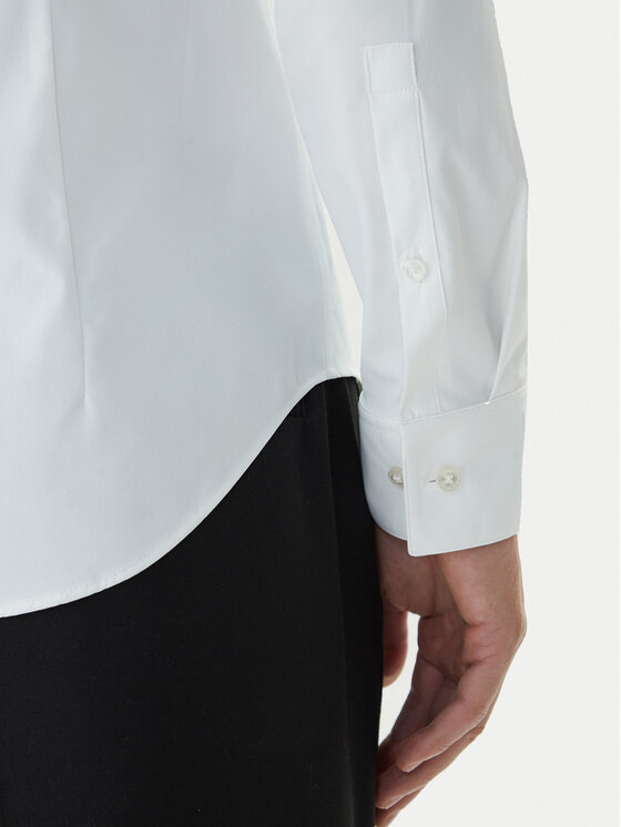 Calvin Klein Calvin Klein Риза LV019EU025 Бял Slim Fit