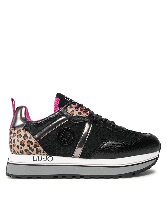 Liu Jo Liu Jo Sneakersy Maxi Wonder 604 4F3301 TX347 D Czarny