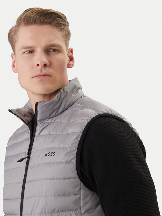 BOSS BOSS Жилет Urbanex 50545867 Сірий Regular Fit