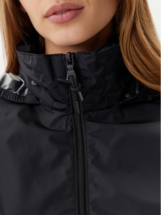 Napapijri Napapijri Kurtka przejściowa A-Era NP0A4IL29411 Czarny Loose Fit