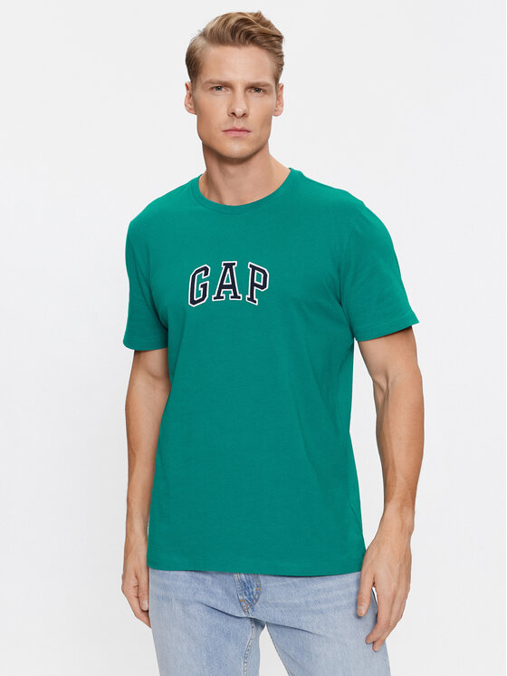 Gap Tricou 570044-04 Verde Regular Fit