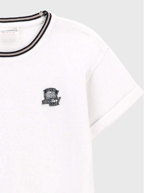 T-shirt ZC2143201BSG Bianco Regular Fit