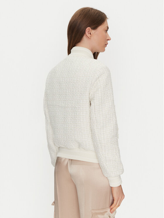 Guess Guess Átmeneti kabát W5RL10 WGVH2 Ekru Regular Fit