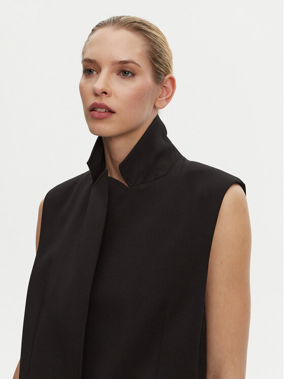 Patrizia Pepe Patrizia Pepe Mellény 8S0512/A375-K103 Fekete Regular Fit