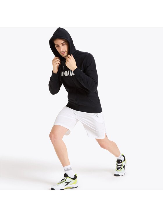 Diadora Diadora Bluza HD FZ SWEAT DIADORA CLUB Czarny Basic Fit