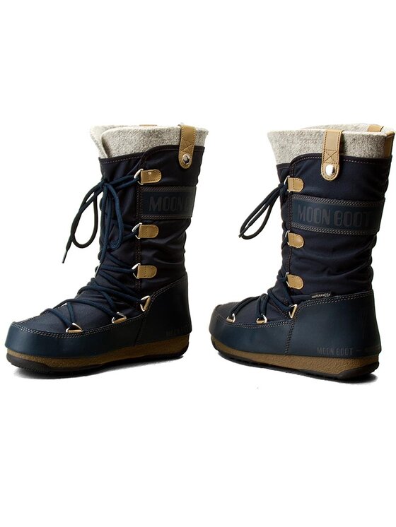 Monaco felt moon boot top