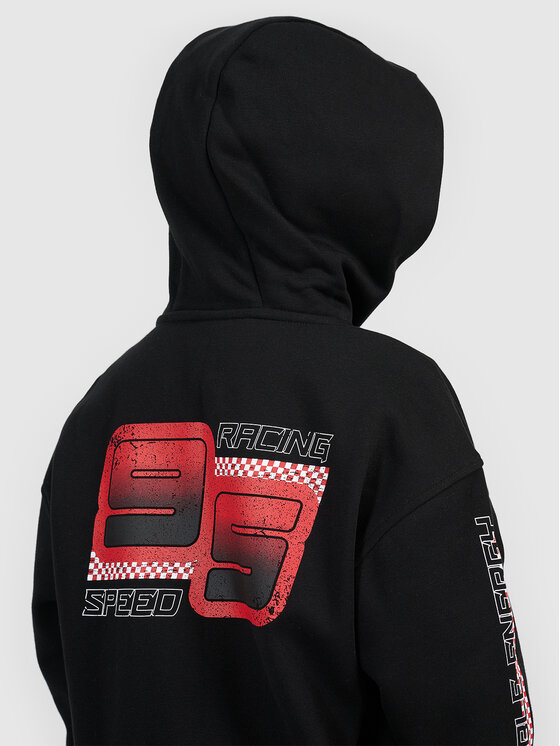 4F 4F Bluza ESPORTS RACING Czarny Loose Fit