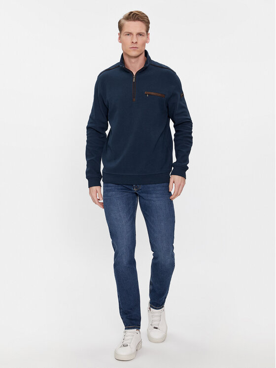 Bugatti Bugatti Світшот 8500 25050 Голубий Regular Fit