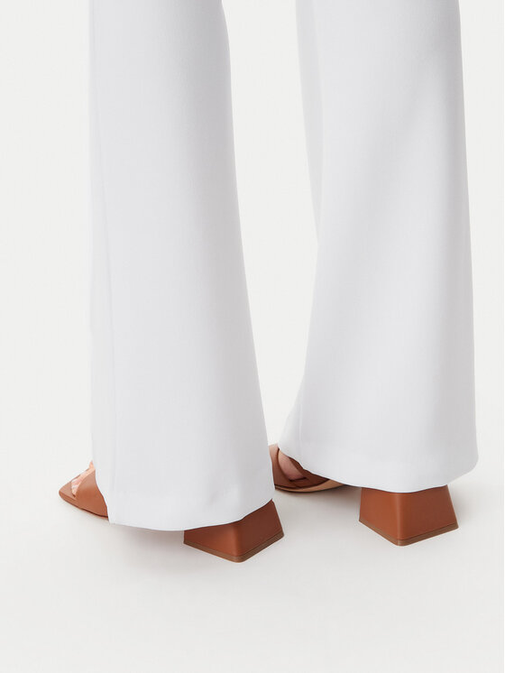 Guess Guess Pantaloni di tessuto W4YB01KCBO2 Bianco Slim Fit