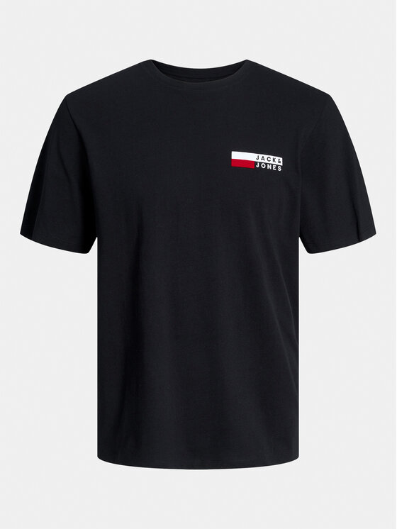 Jack&Jones Jack&Jones T-shirt Corp 12233999 Crna Standard Fit