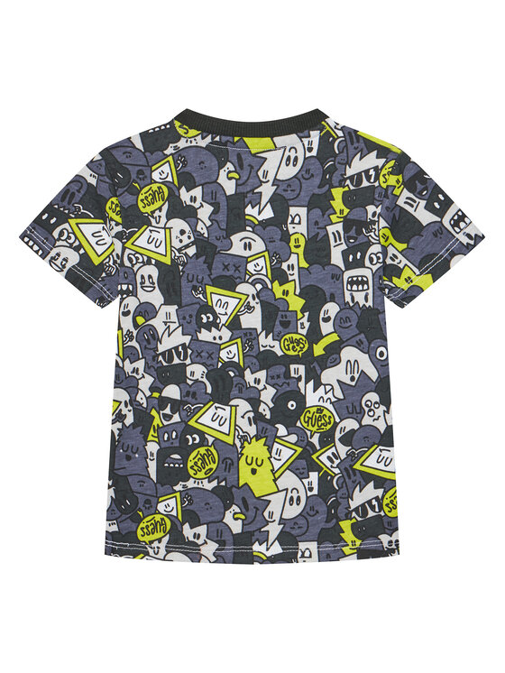 Guess Guess Футболка N5YI04 K8HM4 Сірий Regular Fit