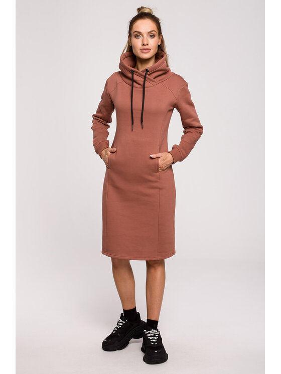 Made of Emotion Made of Emotion Vestito da giorno M619 Marrone