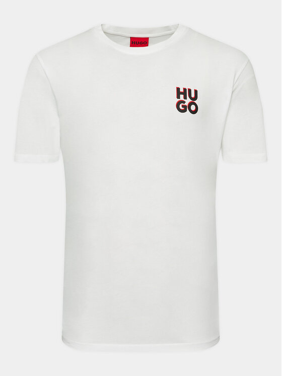 HUGO Hugo Komplet 2 t-shirtów 50492550 Biały Regular Fit