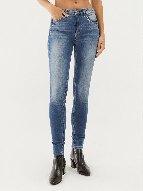 Liu Jo Jeans Hlače UA3013 D4538 Modra Skinny Fit