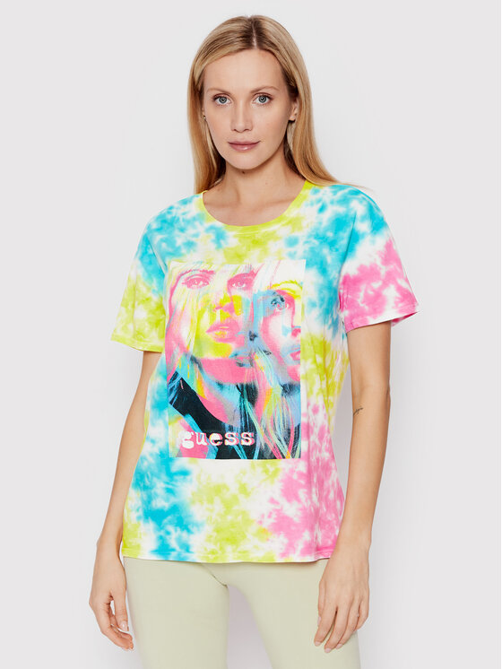 T-shirt W2GI55 K9RM1 Multicolore Regular Fit