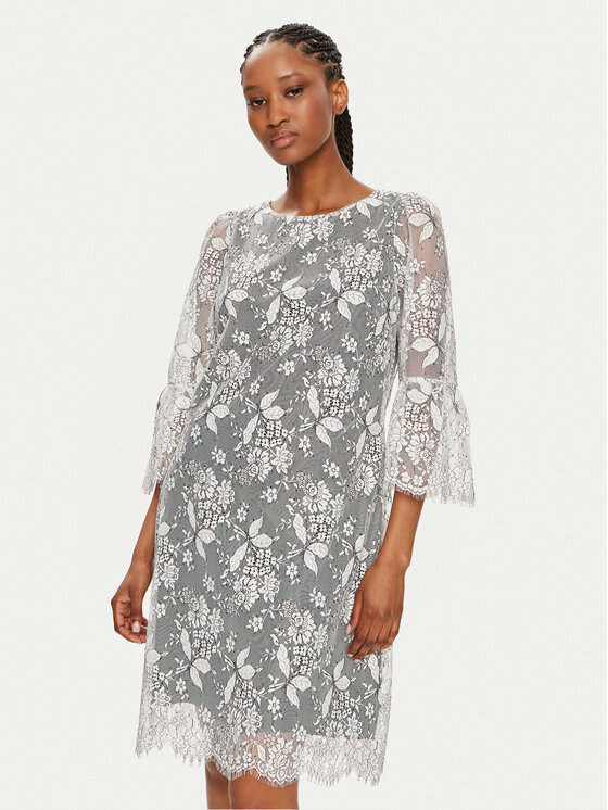 Bruuns Bazaar Rochie cocktail Majah BBW3837 Écru Regular Fit