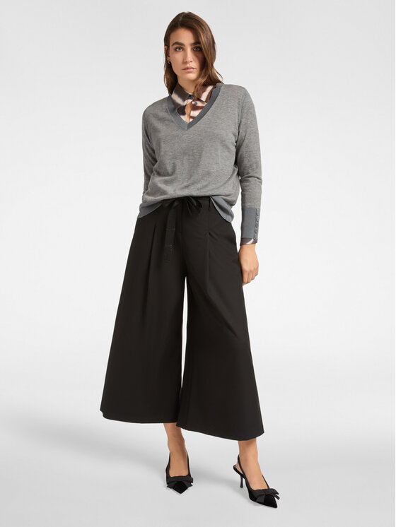 Elena Mirò Elena Mirò Cardigan M407Z000532N023 Grigio Boxy Fit