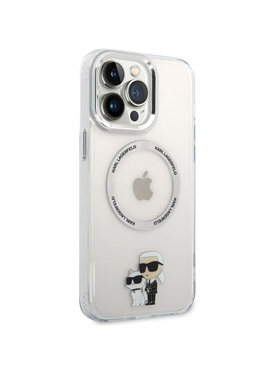 KARL LAGERFELD KARL LAGERFELD Etui na telefon MagSafe Przezroczysty