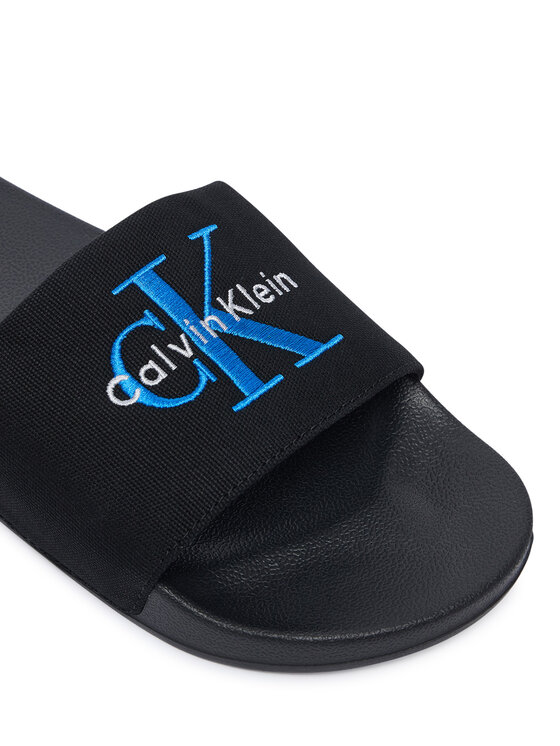 Calvin Klein Calvin Klein Чехли Ee Slide Cv YM0YM01393 Черен