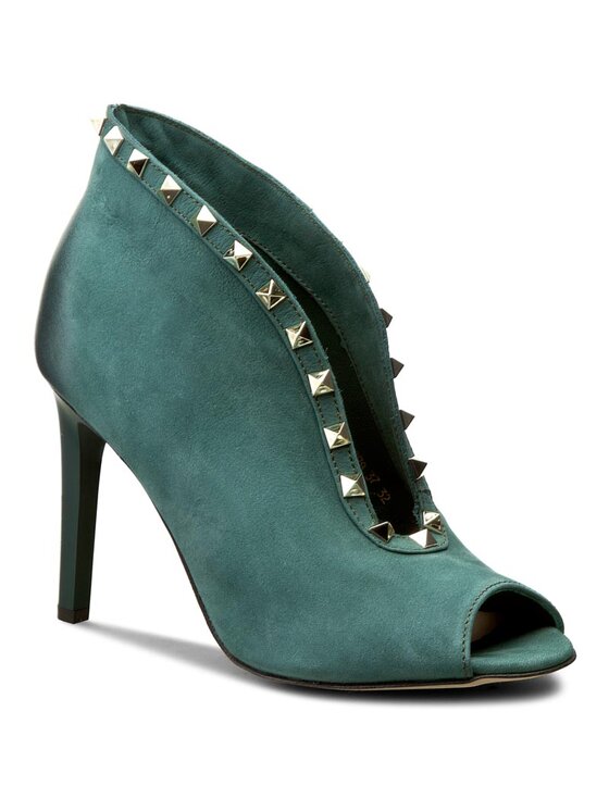 Scarpe stiletto B3898 Verde