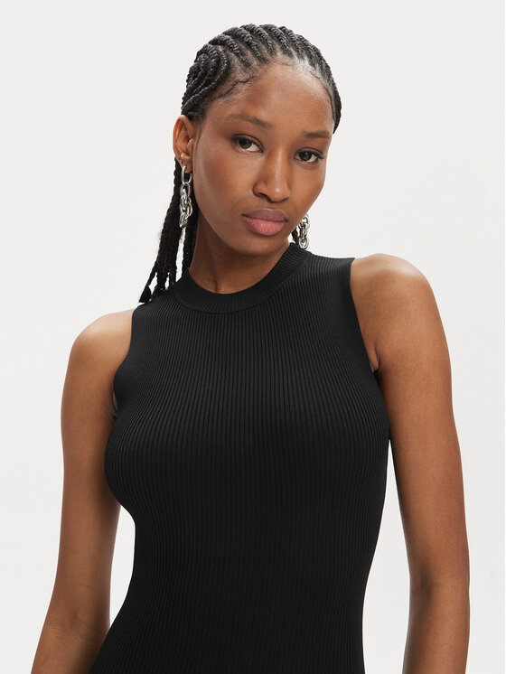 HUGO Hugo Rochie tricotată Sepinny 50514297 Negru Slim Fit