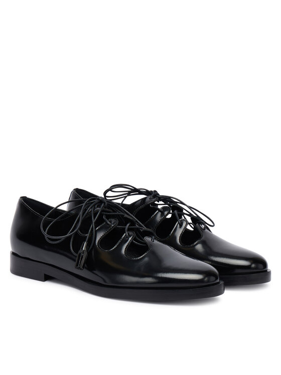 Max Mara Max Mara Pantofi Ghil 2524526351600 Negru