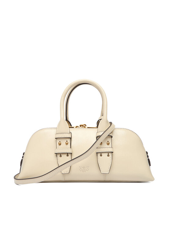 PINKO PINKO Geantă Bowling Bag Baguette AI 25-26 105334 A2VW Écru