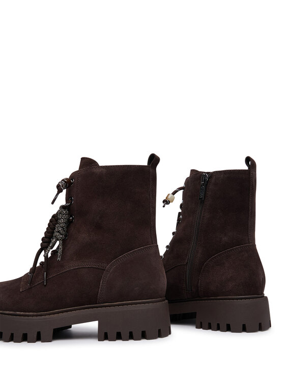 Guess Guess Turistická obuv FLFFIZ SUE10 Tmavě béžová