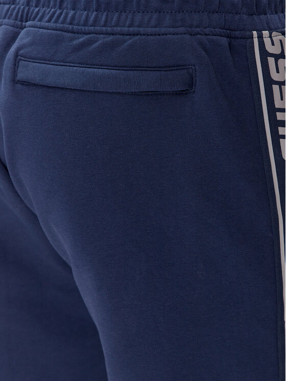 Guess Guess Pantaloncini di tessuto Arlo Z2YD02 K6ZS1 Blu scuro Loose Fit
