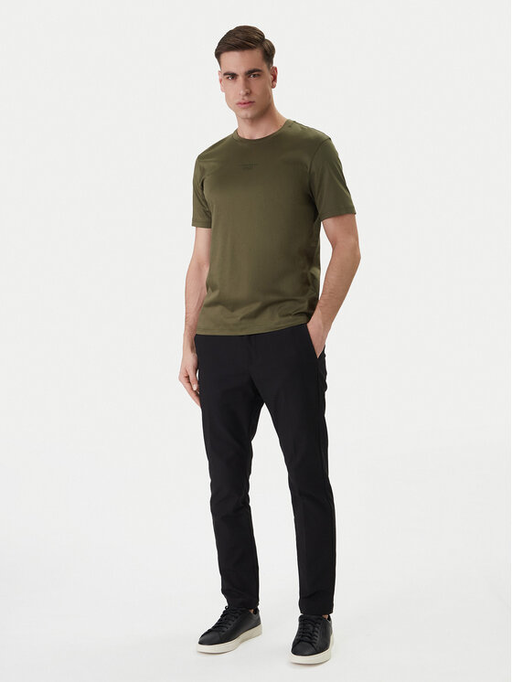 BOSS BOSS T-shirt PS Spirit70 Car 50561856 Zelena Regular Fit