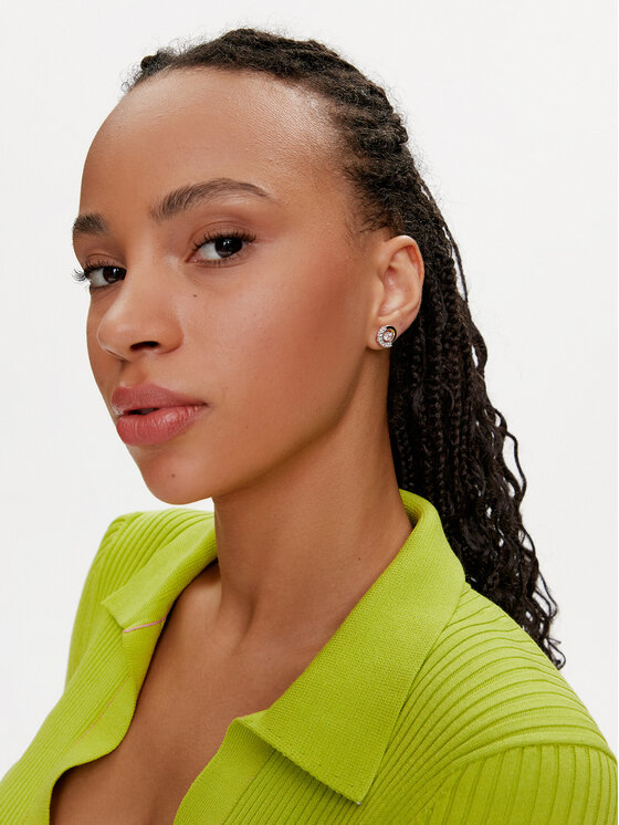 Swarovski Swarovski Auskarai Dextera 5692258 Rožinis auksas