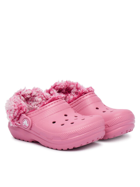Crocs Crocs Шльопанці Classic Fleece Lined Clog T 212857 Рожевий