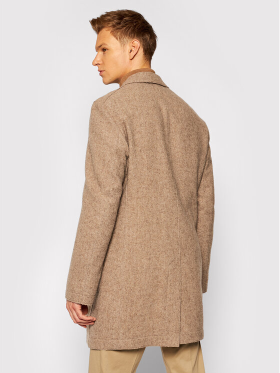 Baldessarini Baldessarini Вовняне пальто Clark-2 18686/000/8898 Бежевий Regular Fit