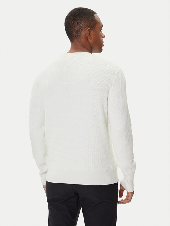 Calvin Klein Calvin Klein Džemper LV04LB327G Écru Regular Fit