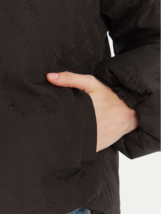 Guess Guess Zimní bunda V5BL07 WGLW2 Černá Regular Fit
