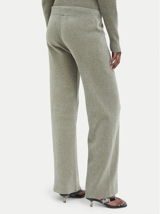Juicy Couture Juicy Couture Spodnie dresowe JCWEB006 Khaki Regular Fit