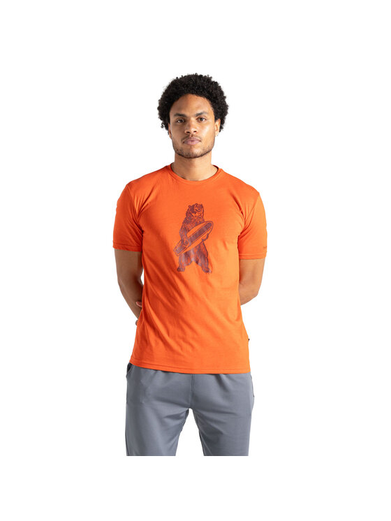 Dare2B Dare2B T-Shirt Movement II Czerwony Board Fit