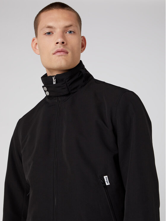 Wrangler Wrangler Giacca di transizione Harrington W481WW100 112331615 Nero Regular Fit