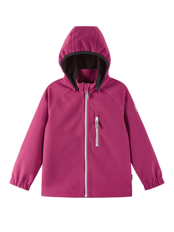 Reima Reima Kurtka softshell Vantti 5100009C Różowy Regular Fit
