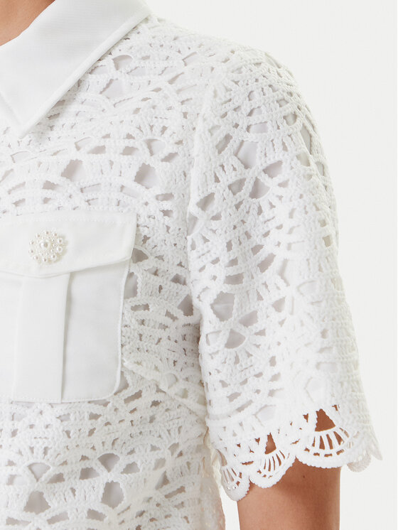 Morgan Morgan Camicia 251-CREMA Bianco Regular Fit