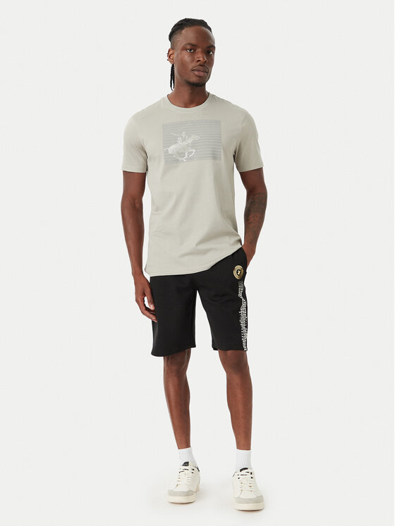 Beverly Hills Polo Club Beverly Hills Polo Club T-Shirt M1617-HR Szary Regular Fit