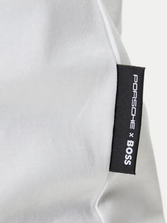 BOSS BOSS Tričko C-Thompson 197 PS 50543200 Biela Regular Fit