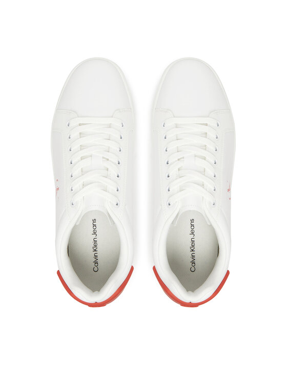 Calvin Klein Jeans Calvin Klein Jeans Sneakers Classic Cupsole Ru Patch Lth YM0YM01297 Alb