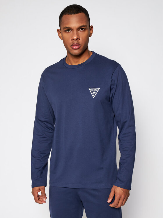 Guess Guess Пижама U0BX00 K8HM0 Тъмносин Regular Fit