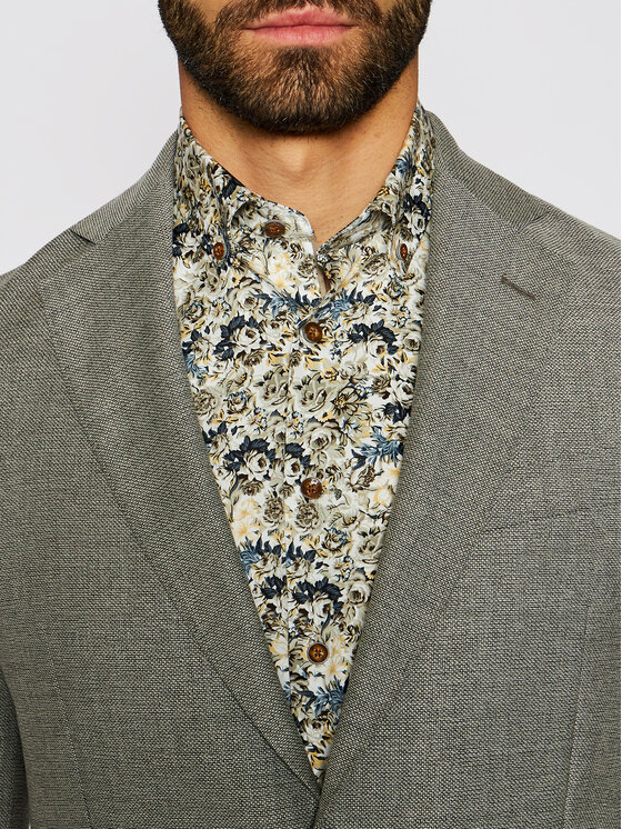 Oscar Jacobson Oscar Jacobson Σακάκι Egel 3363 5027 Μπεζ Slim Fit