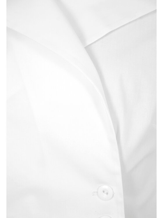 Kasia Zapała Kasia Zapała Bluzka Luana Biały Slim Fit