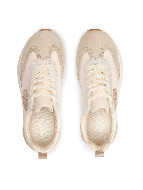 Tory Burch Tory Burch Sneakersy Good Luck Trainer 83833 Beżowy