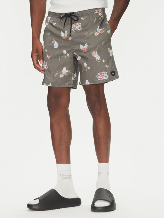 RVCA RVCA Plavecké šortky AVYBS00265 Šedá Regular Fit