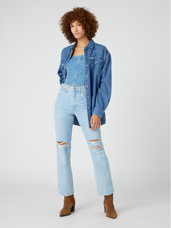 Wrangler Wrangler Jeansy Wild West W2H2DE32Y 112332388 Niebieski Straight Leg