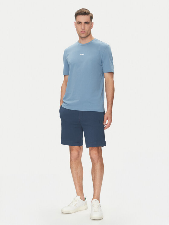 BOSS BOSS Спортивні шорти Sewalk 50511726 Голубий Regular Fit